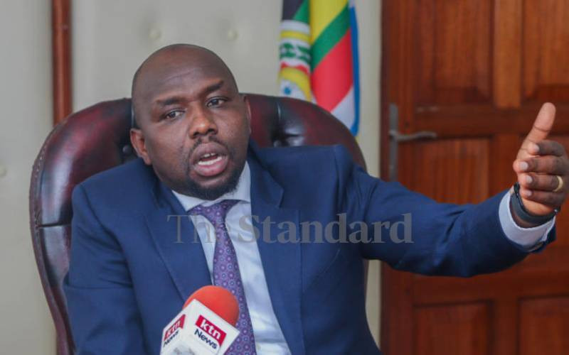 Murkomen opts for the private sector to tame road accidents