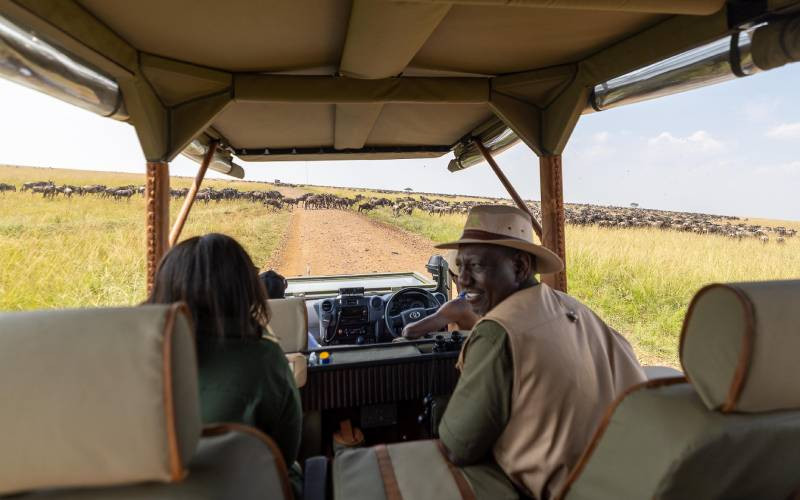 Ruto launches wildebeest migration, says Kenya ready to welcome the world