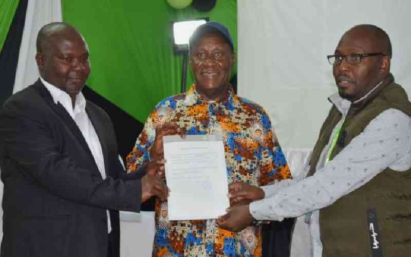 Despite little support, Malombe recaptures Kitui governor's seat
