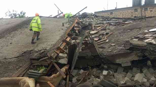 Two dead after building collapses in Ruaka