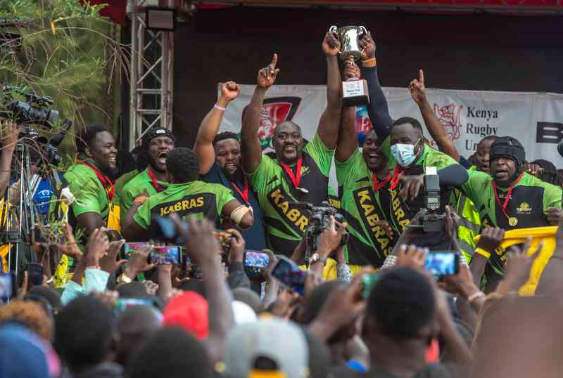 Kenya Cup champions Kabras Sugar appreciates nature by planting trees