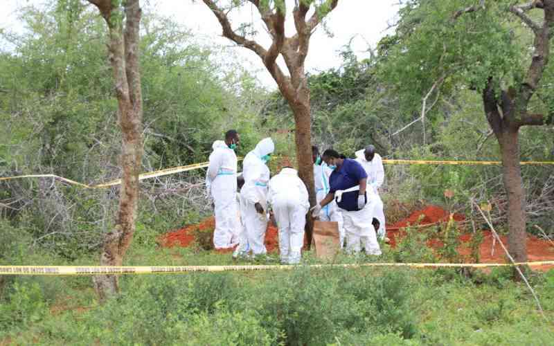Police exhume 29 bodies from Shakahola taking death toll to 179