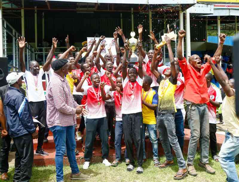 Nakuru County Football Association's best footballers feted
