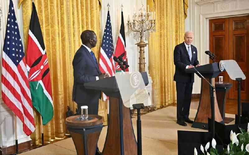Biden explains US support for Kenya-led Haiti mission