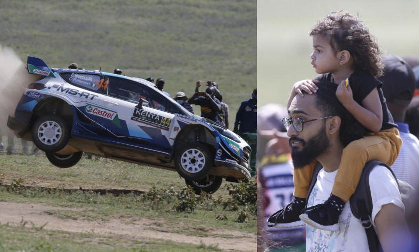 Fans to take vantage positions as hybrid rally cars hit dusty roads