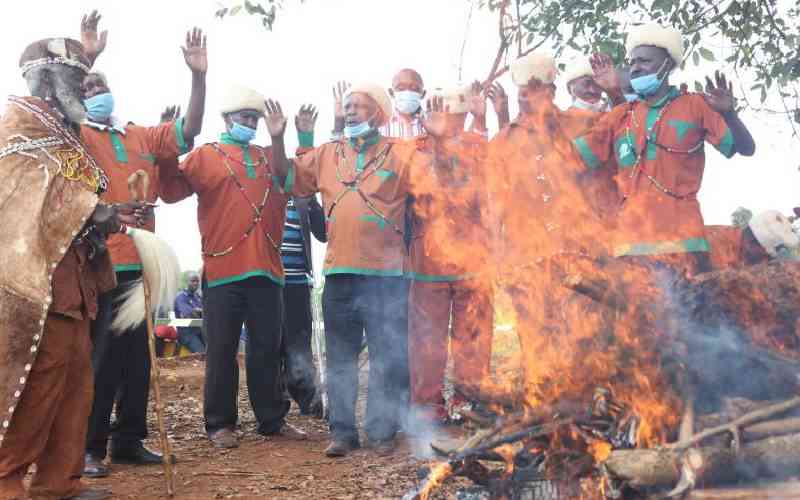 Why some Mt Kenyans are ditching Christianity in favour the gods of their ancestors