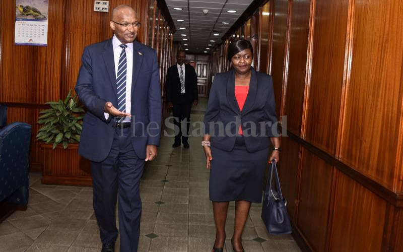 Who will succeed CBK governor?