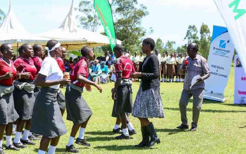Western Kenya first ladies join menstrual hygiene campaign