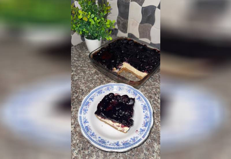 Recipe: Baked berry cheese cake