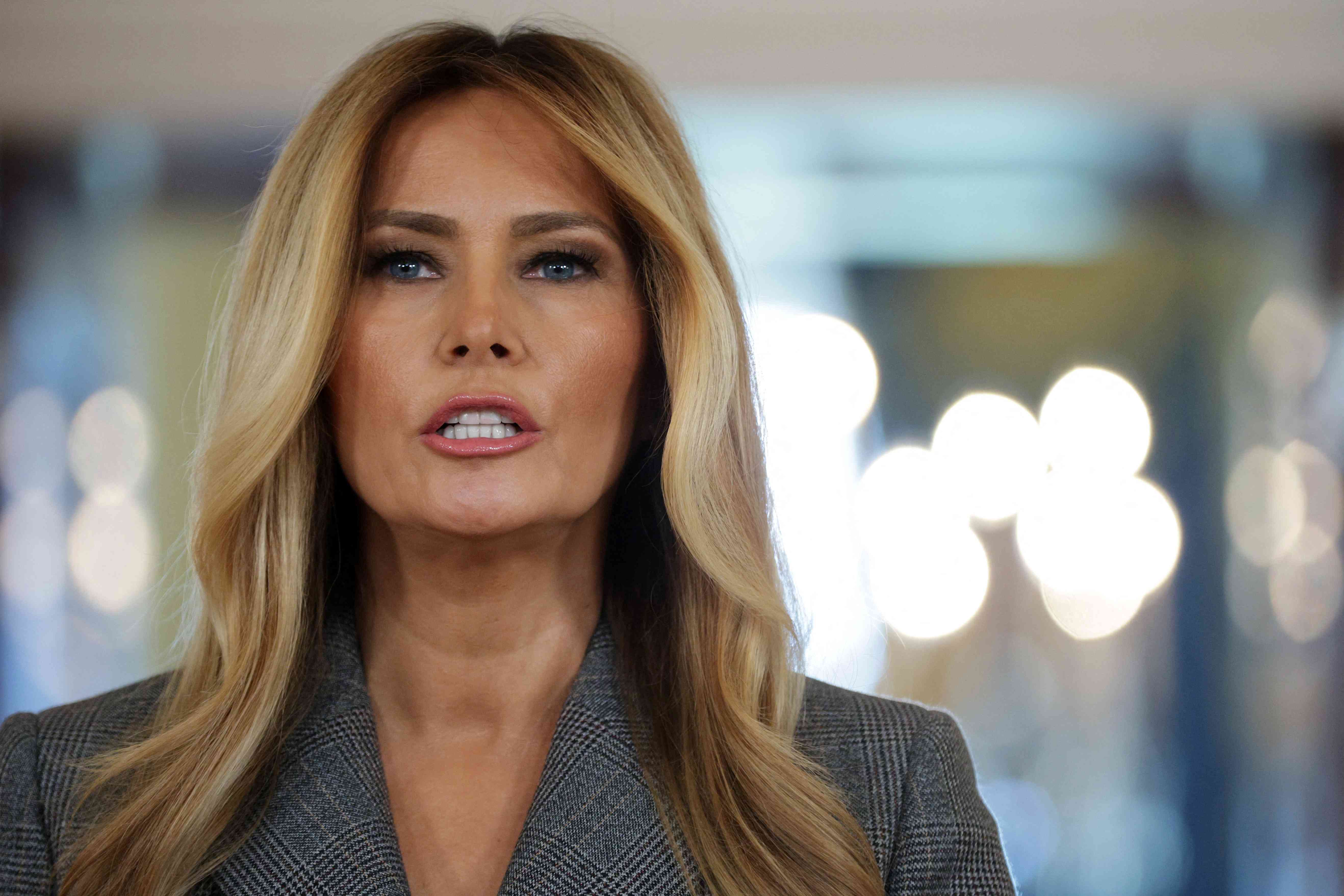 Melania Trump blasts 'lies' linking her to Epstein