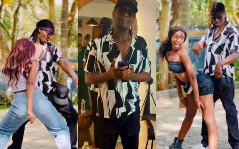 Nameless 'apologises' to Wahu after viral TikTok video, vows to only dance with teens and men