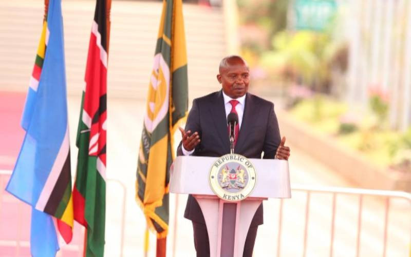 I won't let you down, Kindiki to Ruto