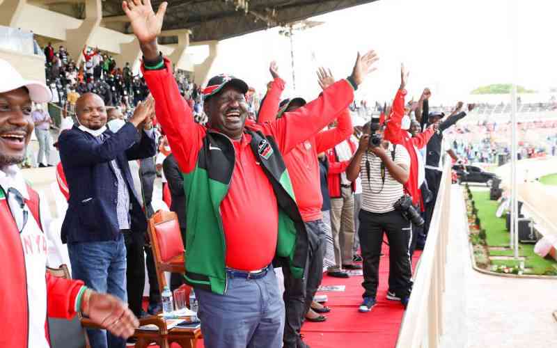 Pamoja Chan 2024 LOCs join in mourning Raila Odinga
