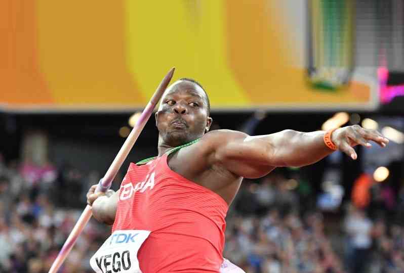 African javelin champion Yego out of World Championships, finishes eighth