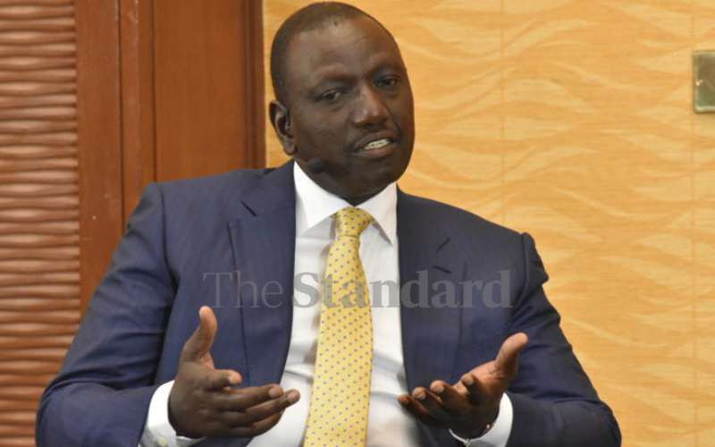 Kenyans should not pay to use a road - DP William Ruto