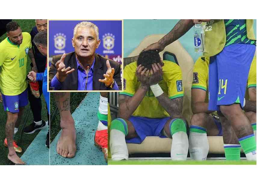 Brazil coach Tite gives Neymar injury update