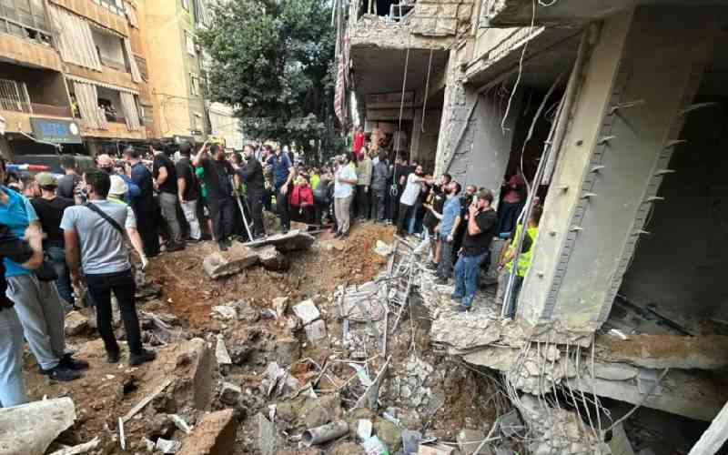 Israeli strike on Beirut kille...