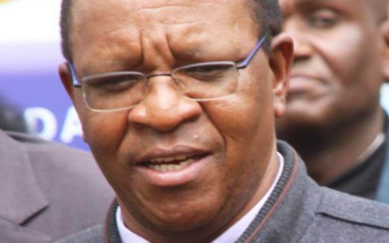We're just doing what we did in 2017, Kibicho to Ruto