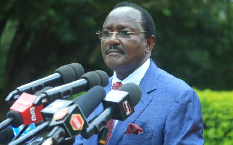 Kalonzo: The last man standing in Opposition, but for how long?