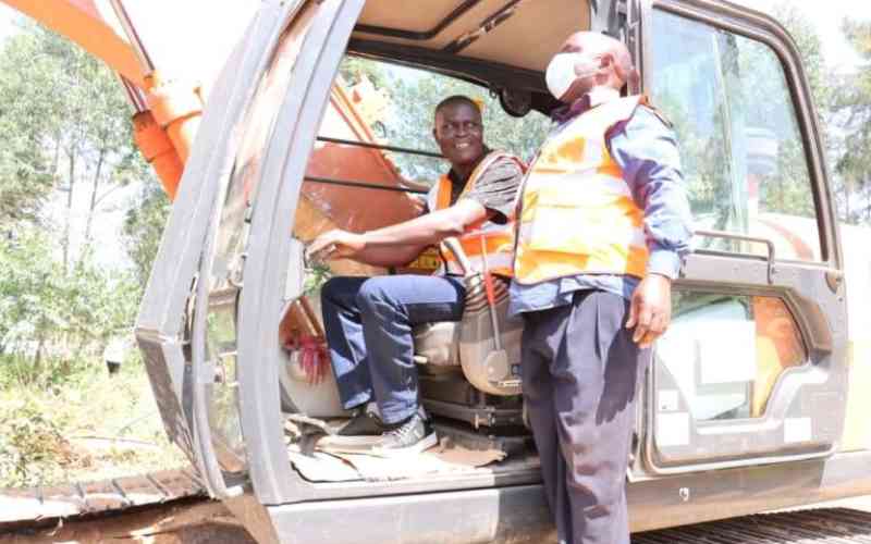 Relief as construction of ChavakaliEregi road begins after years of neglect