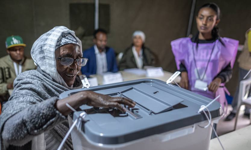 Landslide expected for sitting PM as Ethiopia votes