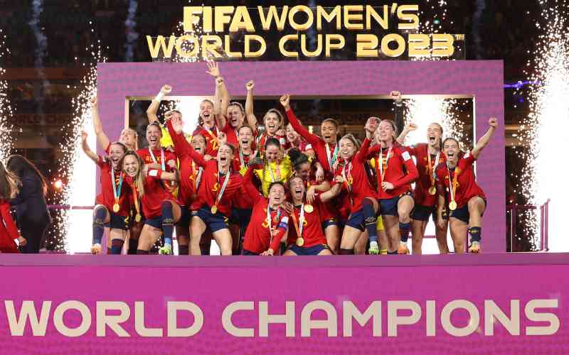 Spain wins its first Women's World Cup title after stunning England