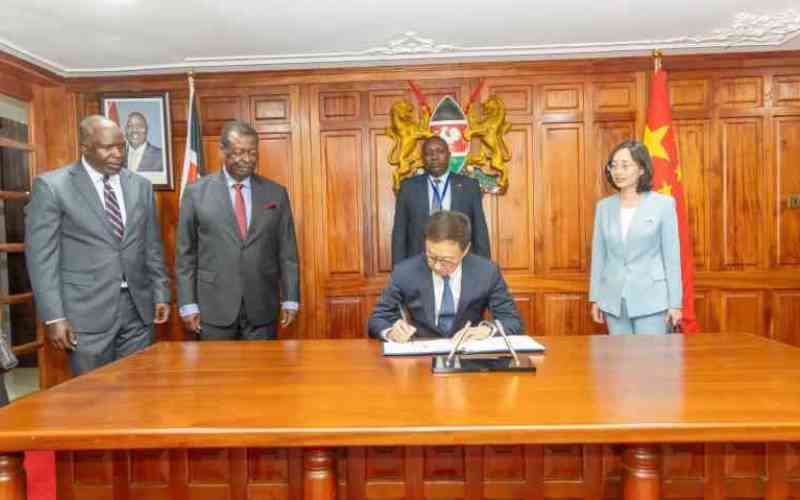 Kenya eyes new trade deals as Chinese VP lands in Nairobi
