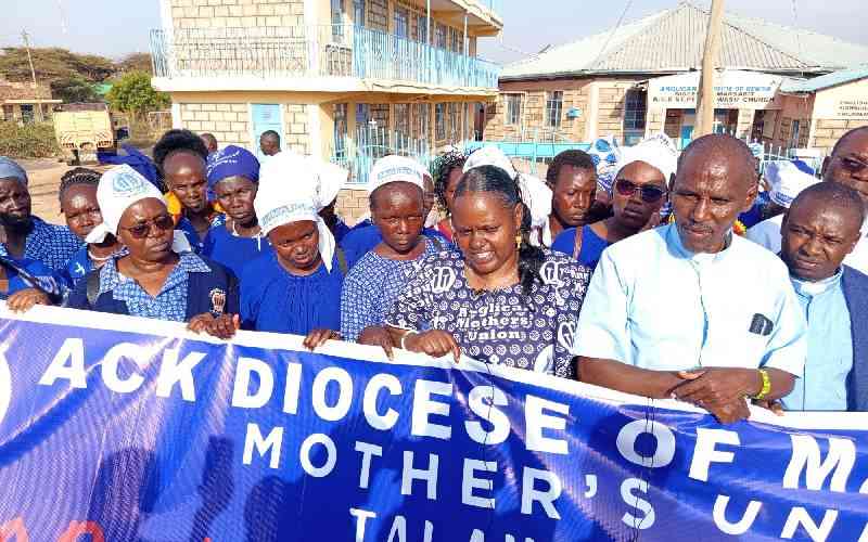 Catholic women protest against insecurity in Isiolo