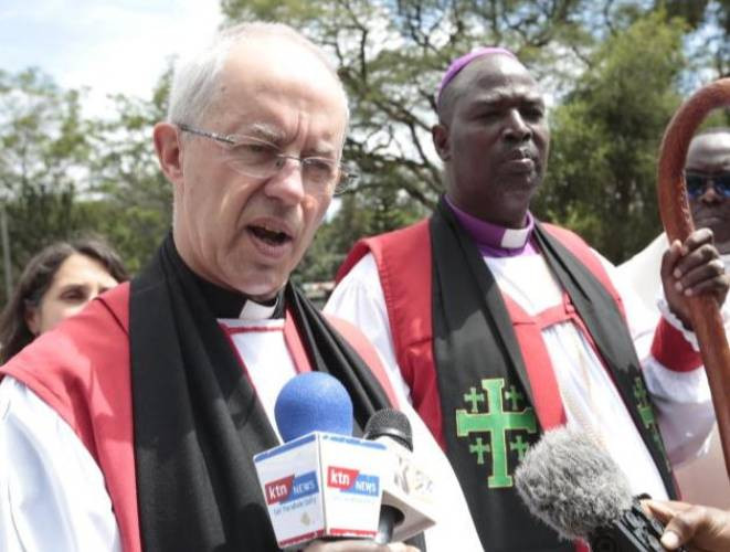 Justin Welby the Archbishop who officiated at Queen's funeral, his input in Kenyan politics