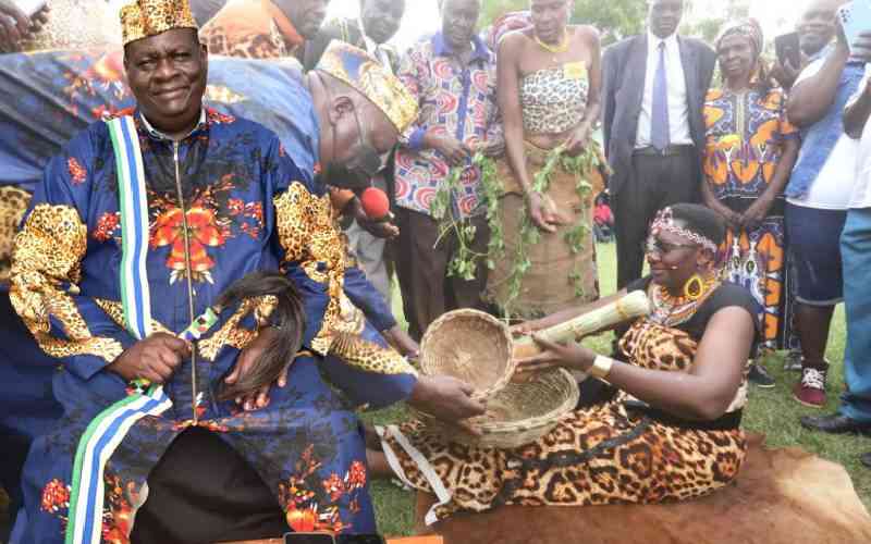 Culture is the glue that binds my people, says the Iteso king