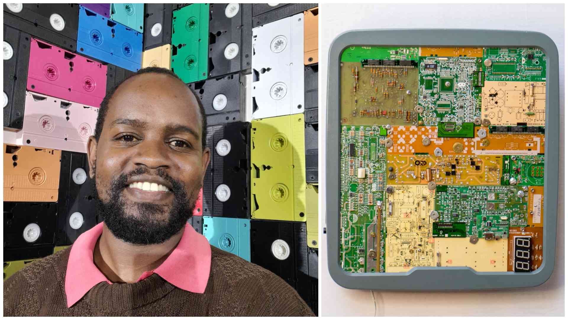 How Kenyan sculptor Evans Ngure turns scrap metal, waste into award-winning art