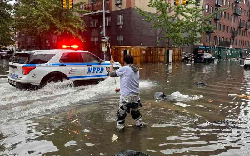 New York drying out after record-breaking rainfall