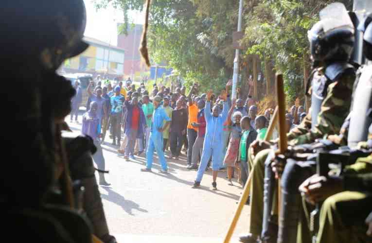 Anxiety grips Nyanza ahead of demos as clergy call for dialogue