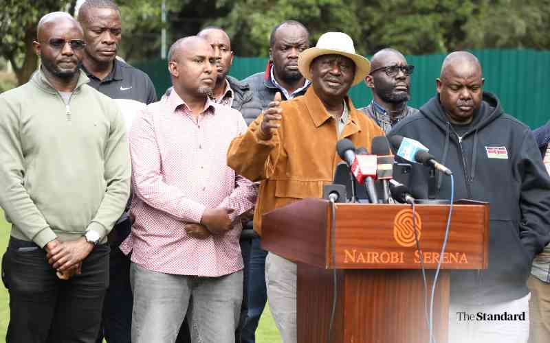 Looks like Baba's been left 'talking to himself' as Kenyans moves on