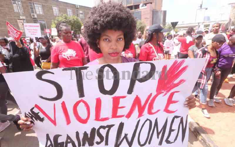 Police displayed misogyny by breaking up anti-GBV protest