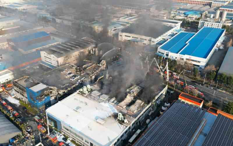 14 killed in South Korea car plant fire