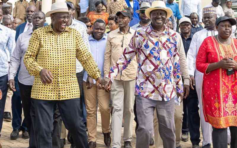 Raila faces defections over deal with Ruto