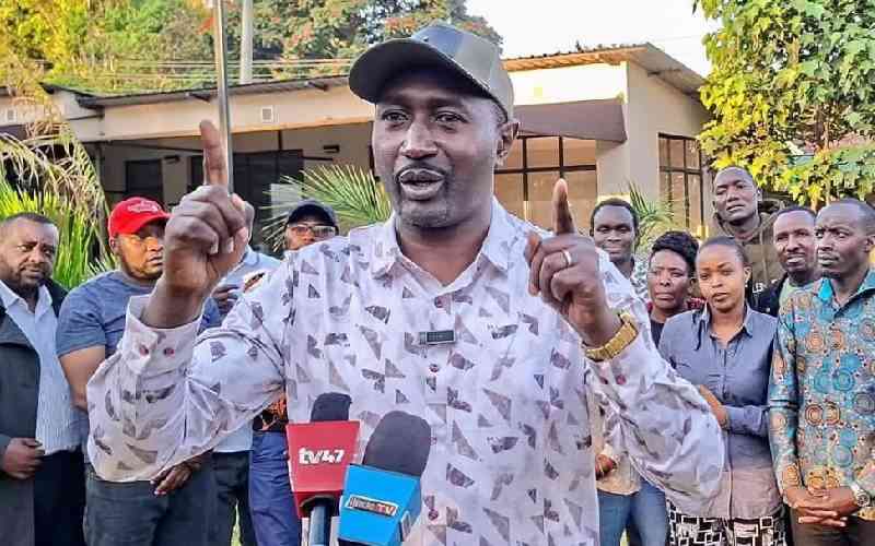 Leaders want police to guarantee security ahead Gachagua's Kikuyu rally