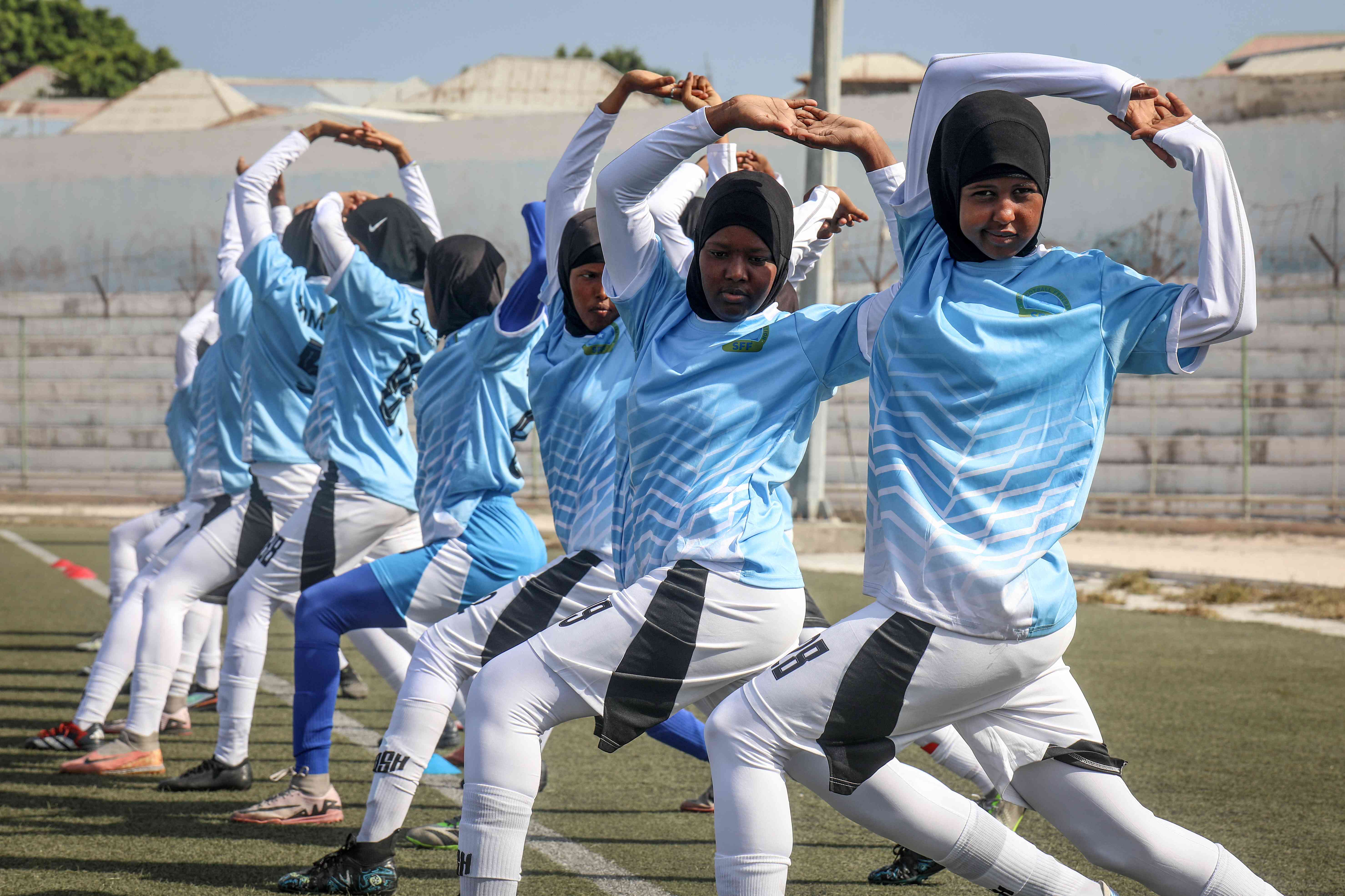 Somalia football slowly becomes a women's game