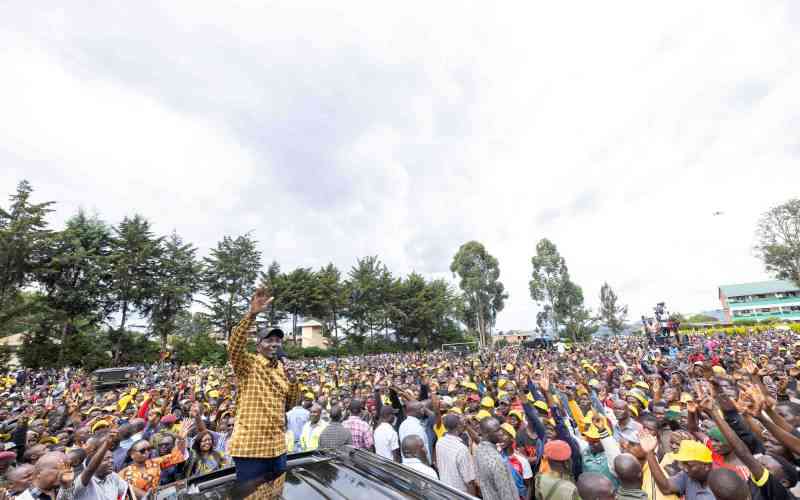 Ruto on Gusii projects blitz with eye on 2027