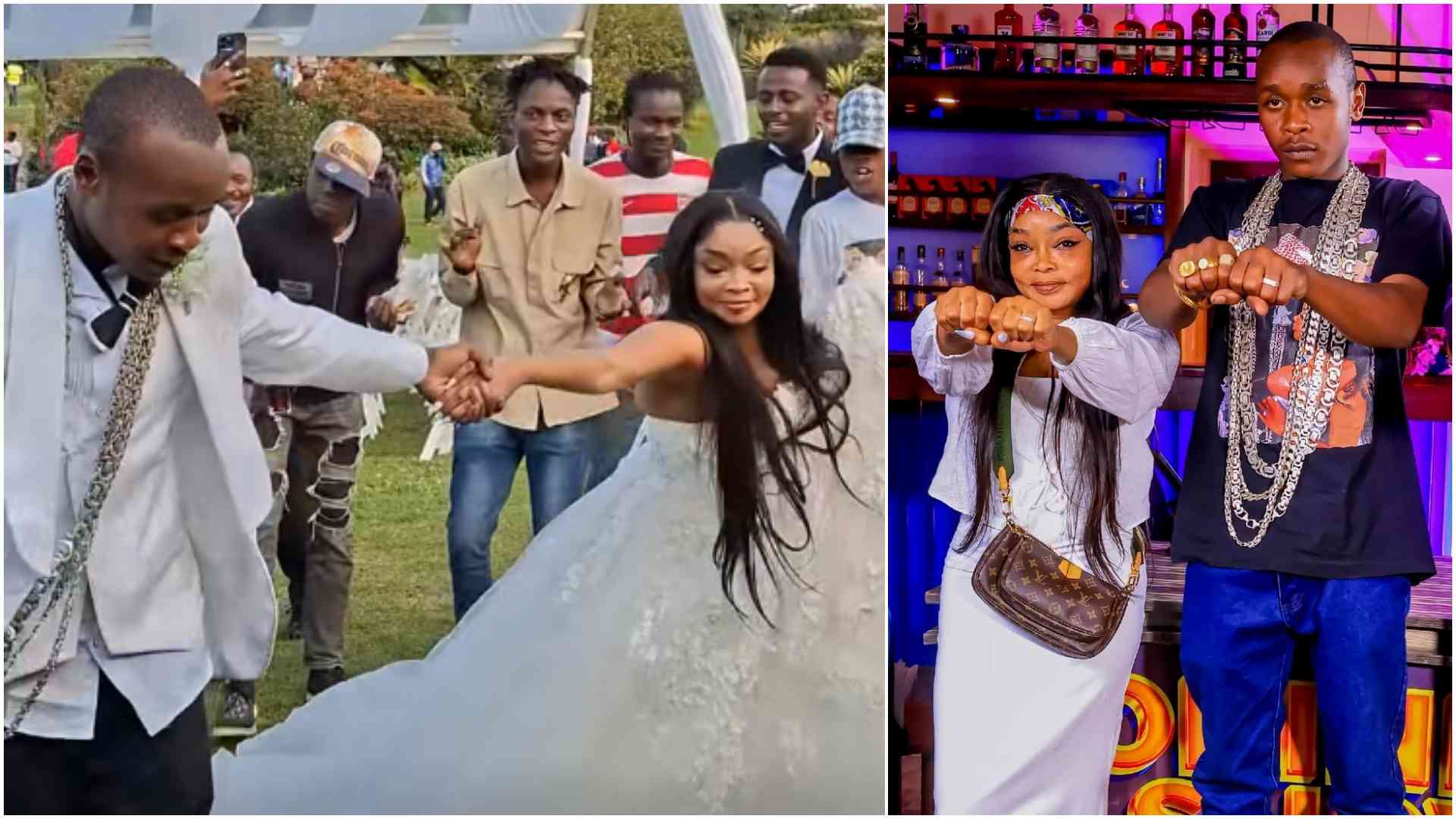 VJ Patelo tells off critics claiming he married older woman: 'Mumama ni wangu'