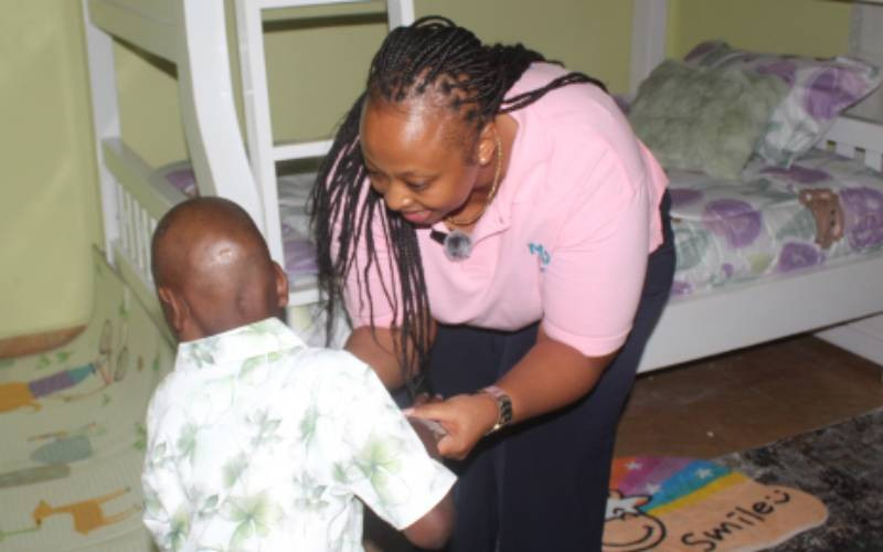 Specialists give hope for speech as caged Meru boy makes strides