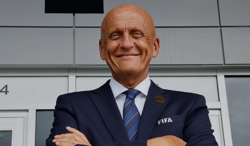 Collina praises ref-cam, new rules after successful Club World Cup trial