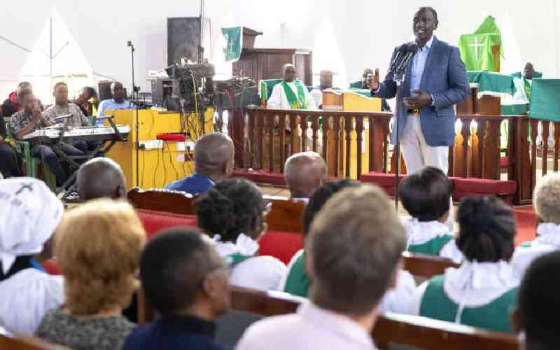 Politics back in church as Ruto, Gachagua allies storm the pulpit