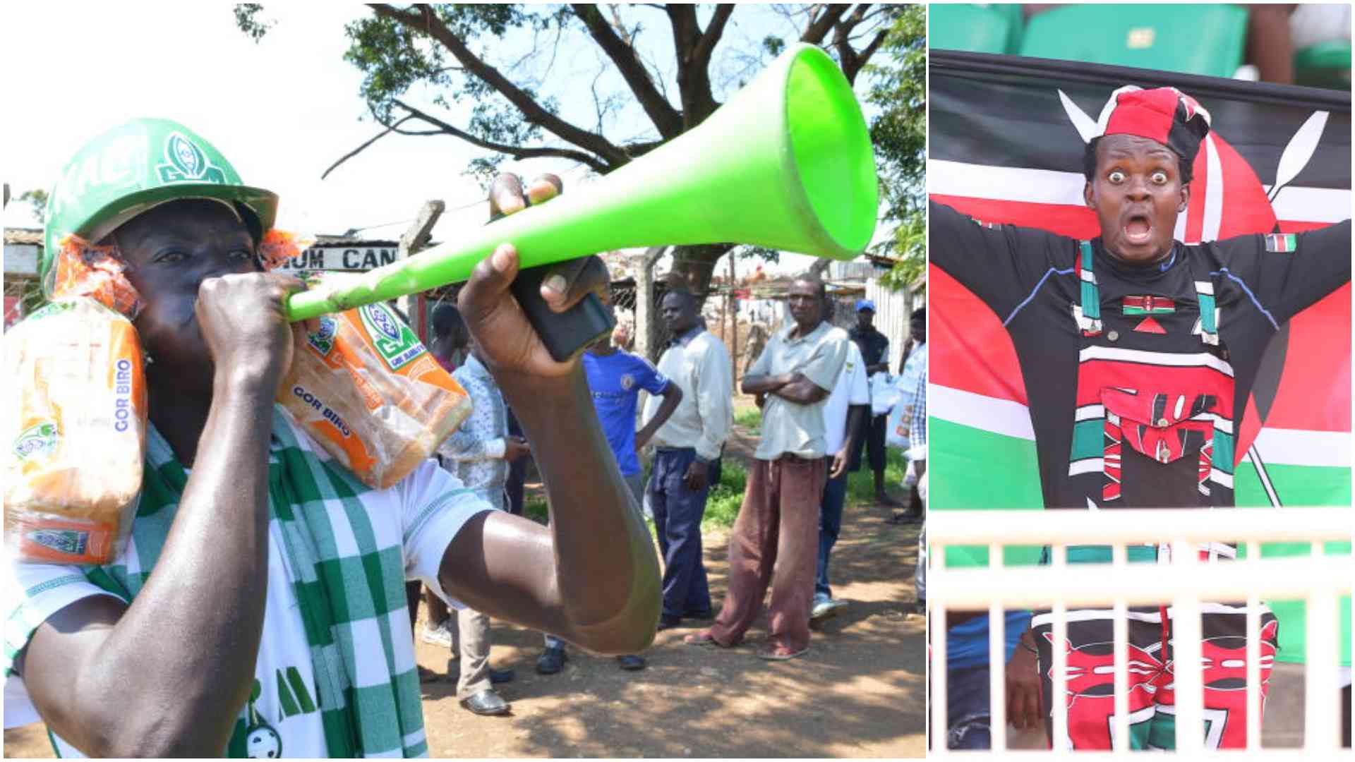 Kenyans slam CHAN 2024 organisers for banning vuvuzelas, isukuti from football stadiums