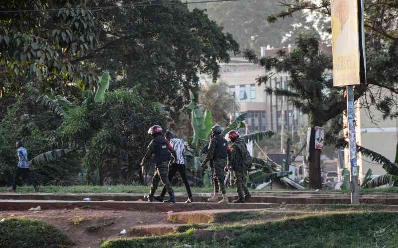 Bobi Wine under house arrest, party says