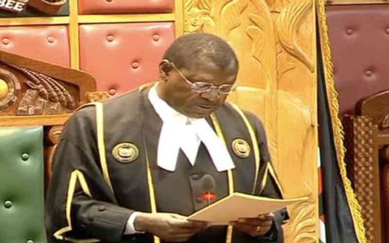 Kenya Kwanza is majority in National Assembly, Wetang'ula declares