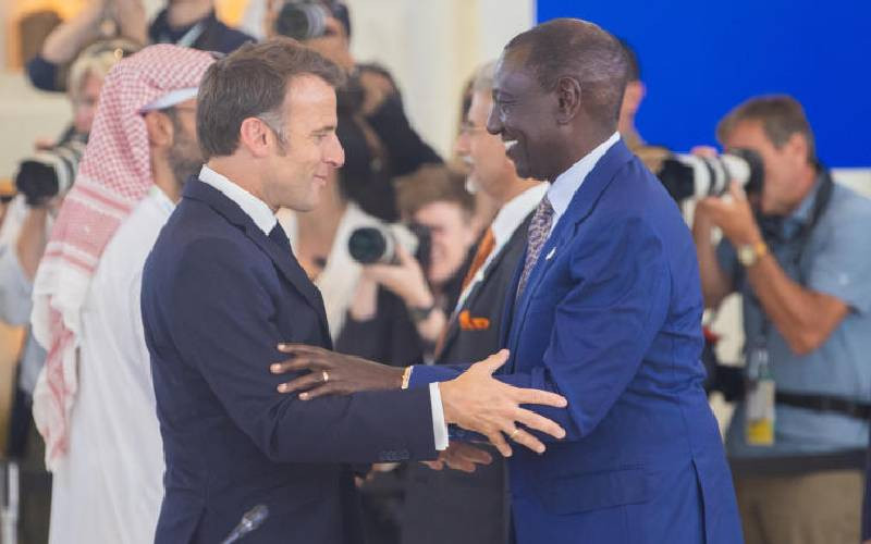 Macron fights for France's space in Africa