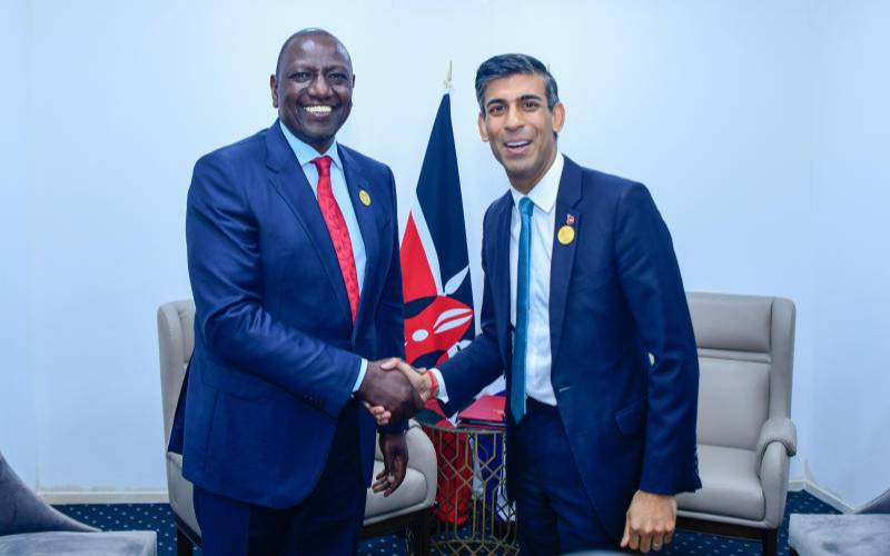 Ruto, British PM agree to fast track Sh500b projects on green energy