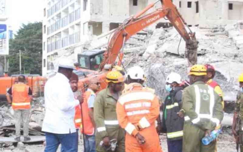 Every ignored report is a future death notice, lobby warns Sakaja on building collapses